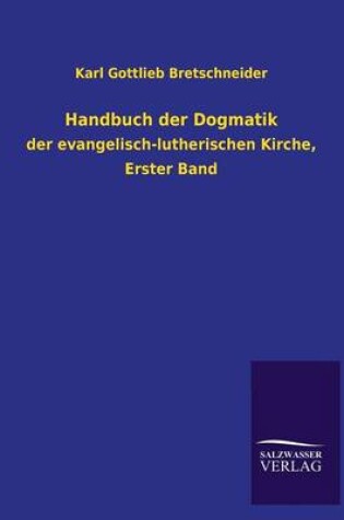 Cover of Handbuch der Dogmatik