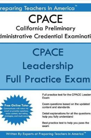 Cover of CPACE California Preliminary Administrative Credential Examination