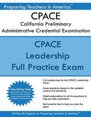 Book cover for CPACE California Preliminary Administrative Credential Examination