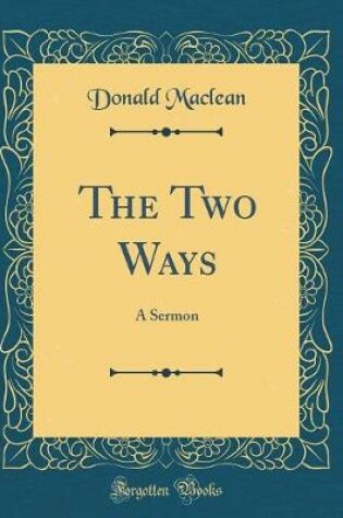 Cover of The Two Ways