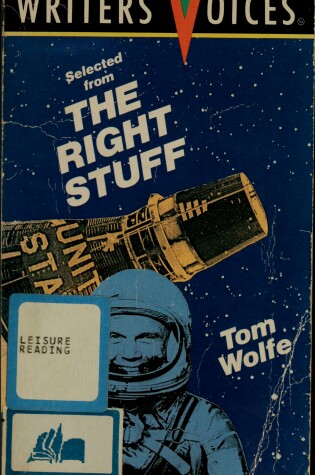 Cover of Selected from the Right Stuff