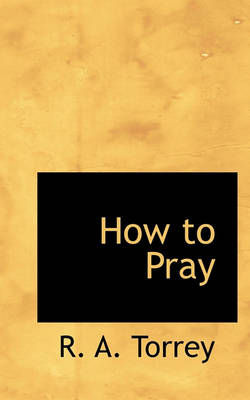 Cover of How to Pray