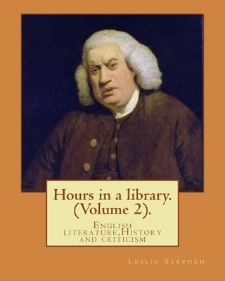 Book cover for Hours in a library. By