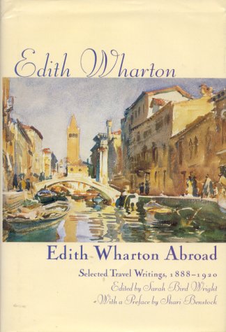 Book cover for Edith Wharton Abroad