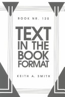 Book cover for Text in the Book Format