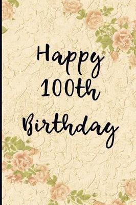 Book cover for Happy 100th Birthday