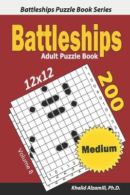 Book cover for Battleships Adult Puzzle Book