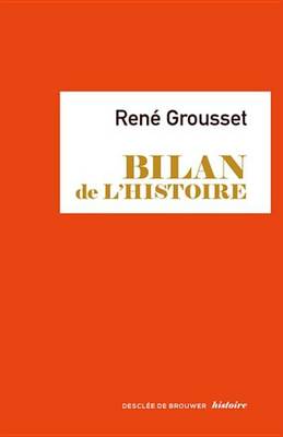 Book cover for Bilan de L'Histoire