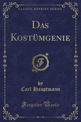 Book cover for Das Kostümgenie (Classic Reprint)