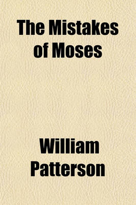 Book cover for The Mistakes of Moses