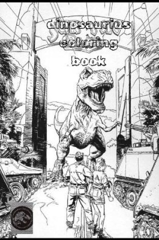 Cover of dinosaurius coloring book