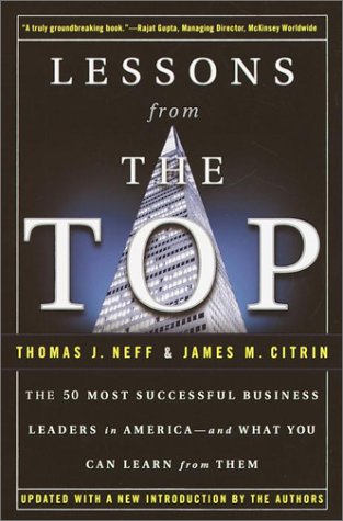 Book cover for Lessons from the Top