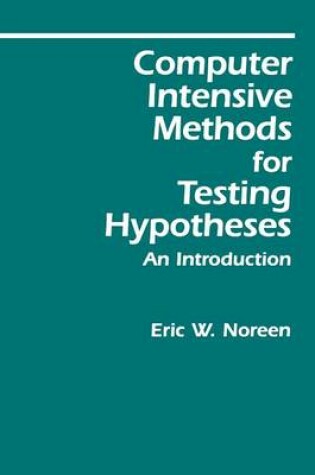 Cover of Computer-Intensive Methods for Testing Hypotheses