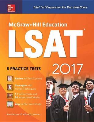 Cover of McGraw-Hill Education LSAT 2017