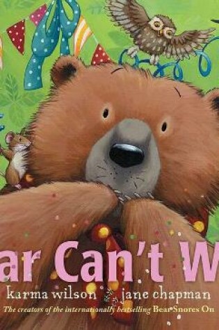 Cover of Bear Can't Wait