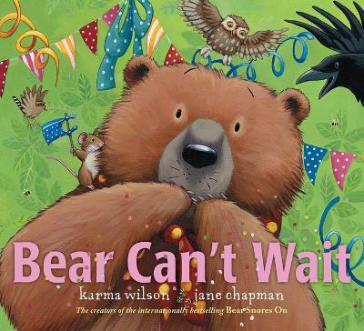 Book cover for Bear Can't Wait