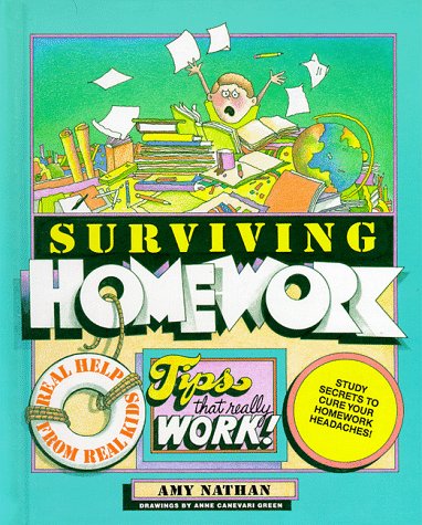 Book cover for Surviving Homework/Tips Teens