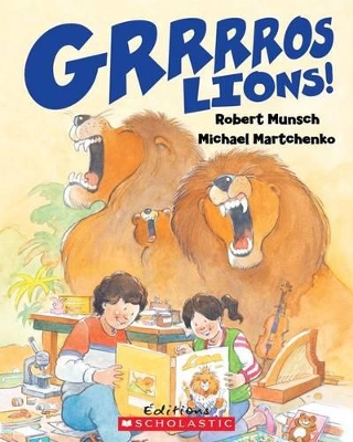 Cover of Grrrros Lions!
