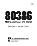 Book cover for 80386 Macro Assembler and Toolkit