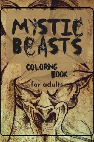 Cover of Mystic Beasts Coloring Book