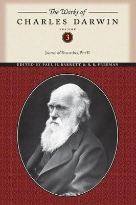 Book cover for Works Charles Darwin Vol 3 CB