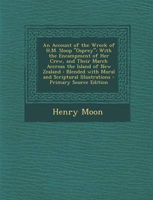 Cover of An Account of the Wreck of H.M. Sloop Osprey