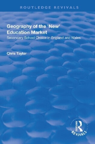 Cover of Geography of the 'New' Education Market