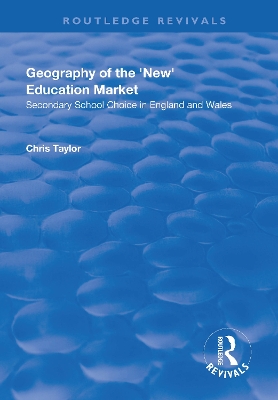 Book cover for Geography of the 'New' Education Market