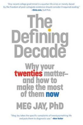 Cover of The Defining Decade