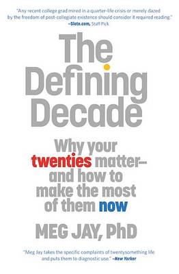 Book cover for The Defining Decade