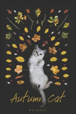 Book cover for Autumn Cat Notebook