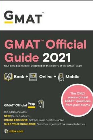 Cover of GMAT Official Guide 2021