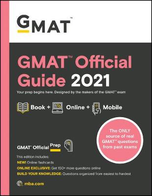 Book cover for GMAT Official Guide 2021