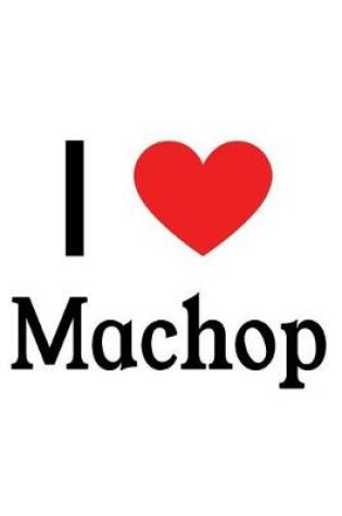 Cover of I Love Machop