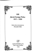 Cover of Soviet Foreign Policy, 1917-1990