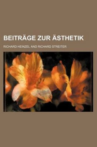 Cover of Beitrage Zur Asthetik (3-4)