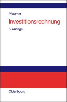 Book cover for Investitionsrechnung