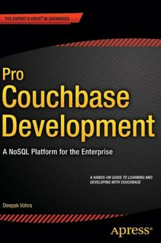 Cover of Pro Couchbase Development