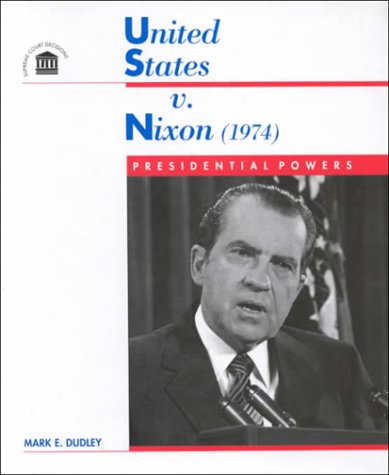 Cover of United States vs. Nixon