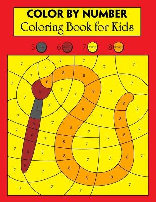 Book cover for Color By Number Coloring Book for Kids