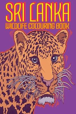 Book cover for Sri Lanka Wildlife Colouring Book