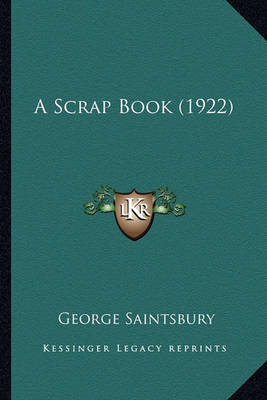 Book cover for A Scrap Book (1922) a Scrap Book (1922)