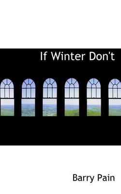 Book cover for If Winter Don't