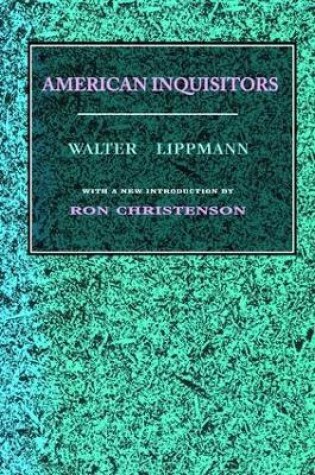 Cover of American Inquisitors