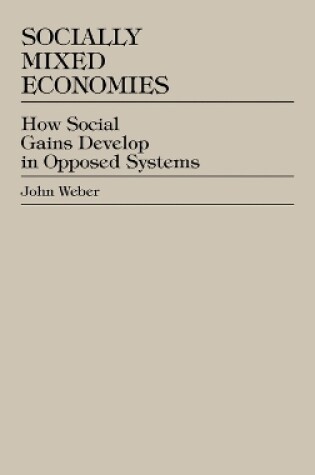 Cover of Socially Mixed Economies