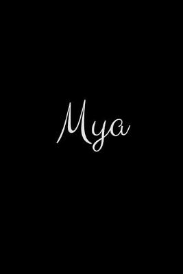 Book cover for Mya