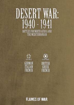 Book cover for Desert War: 1940-1941