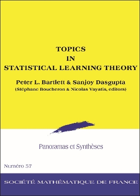 Cover of Topics in Statistical Learning Theory