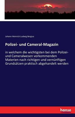 Book cover for Polizei- und Cameral-Magazin