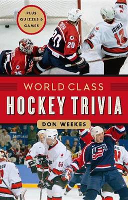 Book cover for World Class Hockey Trivia